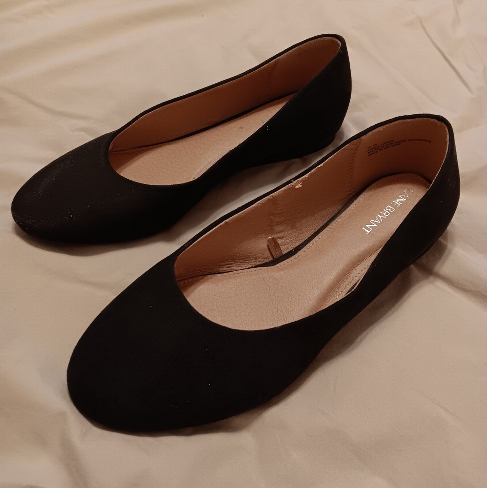 Faux-suede Flats by Lane Bryant